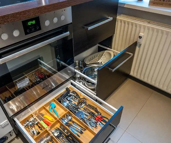 Zentral Fewo - Eg - Karli - 30qm - Kueche - Disneyplus * Lipcse